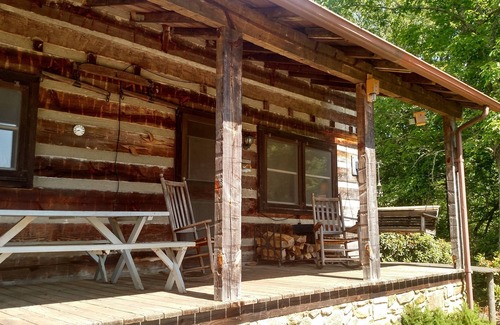 Pisgah Forest Cabin | Private & Convenient! 250 acre homestead, horses, ponds, private hiking, creeks