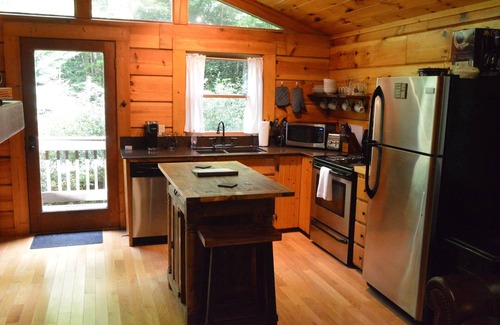 Topton Cabin | Private Creekside Cabin w/Hot Tub in the Nantahala Gorge