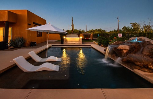 North Scottsdale House | Private Desert Oasis with Pool & Hot Tub, Game Room | Family & Pet Friendly