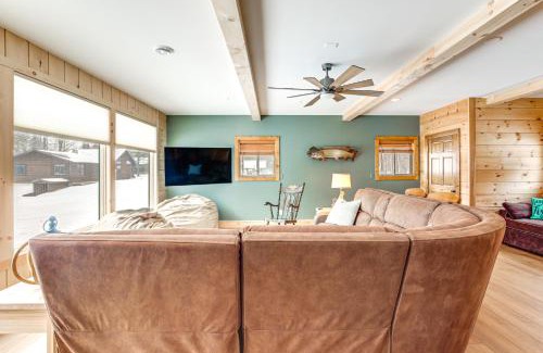 Park Falls House | Private Dock, BBQ Ready Lakefront Fifield Home!