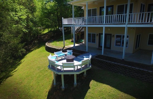 Winchester House | Private dock/gazebo on quiet cove. Tims Ford Lake!