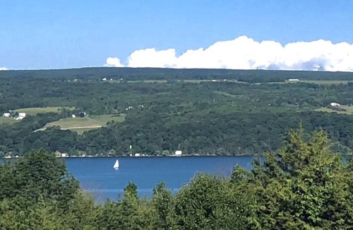 Valois House | PRIVATE DOCK on WINE-TRAIL!!! Superb WiFi &4 acres of privacy on the wine trail!