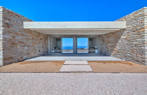 Milopotas Villa | Private Five Br Luxury Peaceful Mylo Villa W Two Pools Close to Mylopotas Beach