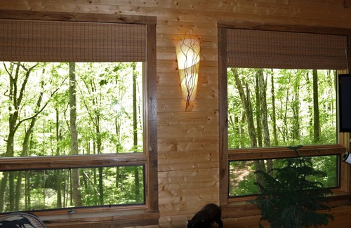 Candler Cabin | Private Getaway-17 miles to Asheville, Hot Tub & Fireplace, Pet Friendly