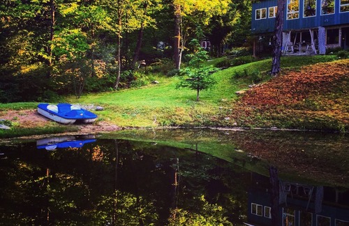 Bread Loaf Cabin | Private Green Mountain get-away with pond in Ripton*