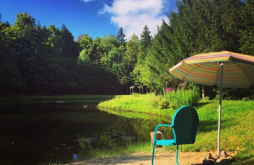 Bread Loaf Cabin | Private Green Mountain get-away with pond in Ripton*