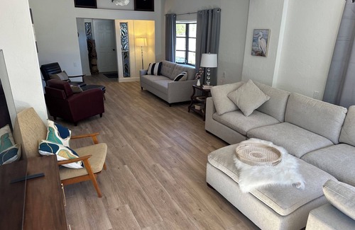 Pass-a-Grille House | Private Heated Pool Beach Home 2/2 Sleeps 6- Pets welcome and Stay Free