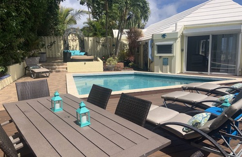 St. Thomas House | Private Heated Pool, Incredible Views! Lush Northside- Quiet, Romantic Luxury