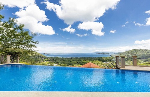 Playa Hermosa House | Private Home with Stunning Terrace, 50 foot infinity pool.