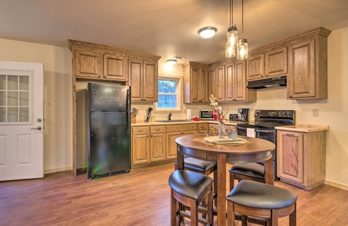 Cherokee Cabin | Private Hot Tub: Tuckasegee River Couple's Escape