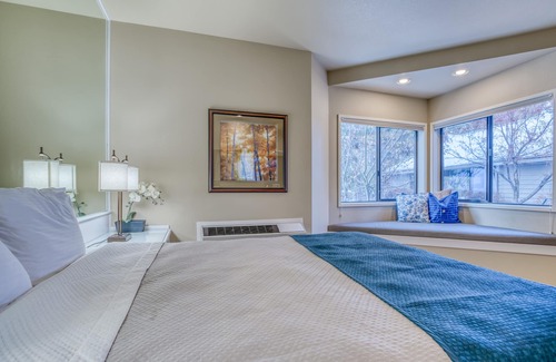 Century West Hotel | Private, hotel style suite in Bend with access to fitness center.