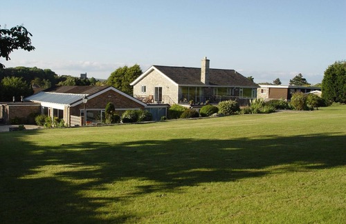 Swanage Apartment | Private indoor heated pool, sauna + snooker room next to Jurassic. Coastal Path