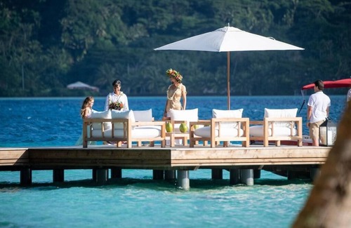 Teahupoo Villa | Private island All-Inclusive of 3 Villas near Raiatea: MOTU NAO NAO