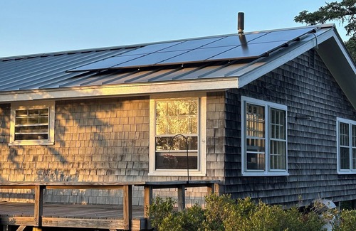 Vinalhaven Cottage | Private Island with off-grid solar powered cottage, private dock and mooring
