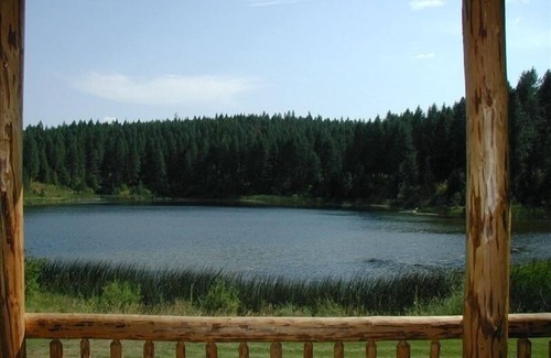 Kettle Falls Cabin | Private Lake with One 3 Bdrm 1 1/2 Bath Log Home. 175 Acres