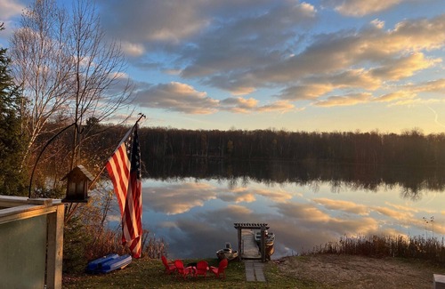 Charlevoix House | Private Lakefront House: Fish, Kayak, Pets and EV Charge