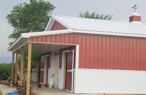 Ashland Apartment | Private loft on charming acreage between Omaha and Lincoln w/animal sanctuary.