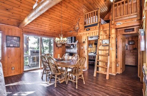 St Germain House | Private, log home on Little Saint Germain Lake in Wisconsin's Northwood!