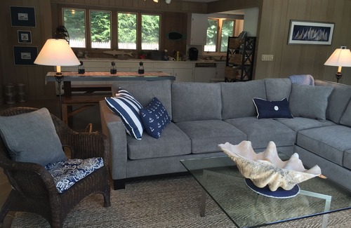 Narragansett Pier House | Private Oasis with Pool & 2 Pickleball Courts in Pier Area, near Town Beach