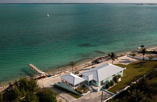 Lubbers Quarters Cay House | Private Oceanfront, beach, dock and Hottub