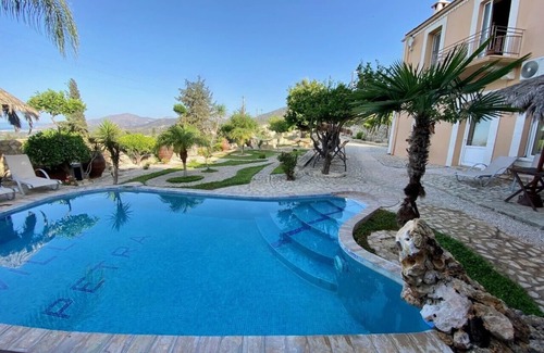 Kalochorafitis Villa | Private paradise with heated pool Peace, comfort. Goddess and large garden