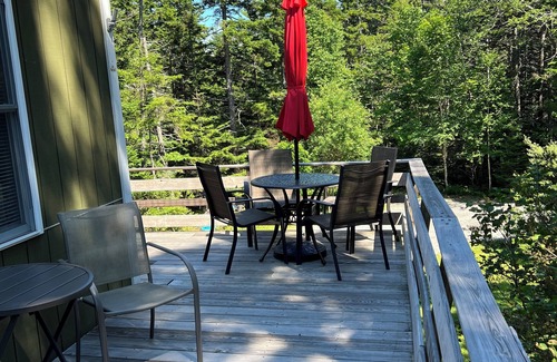Tenants Harbor House | Private, peaceful cottage in a wooded setting in walking distance to the village