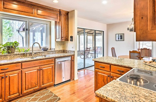 Randolph County House | Private Pleasant Garden Escape w/ Deck & Yard