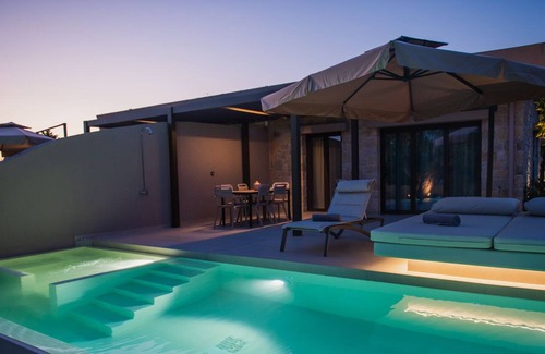 Pylos-Nestoras Villa | Private Pool 1- Bedroom Villa - Nestor Luxury Villas