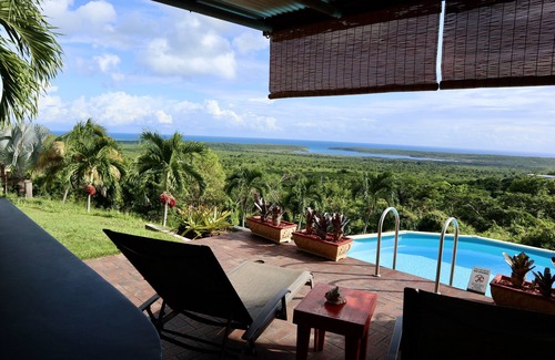Puerto Ferro Cottage | Private Pool Bar in Paradise with Panoramic Caribbean View! a/c, WiFi, perfect!