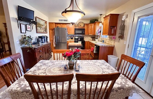 Groves Lincoln Park House | Private Pool & Hot Tub! Pet Friendly! Come relax in our private back yard.