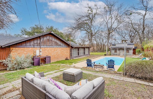 Tarrant County House | Private Pool & Patio: Fort Worth Area Home