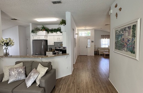 Chatham Park House | Private pool with a beautiful view overlooking the lake! Near Disney & Universal
