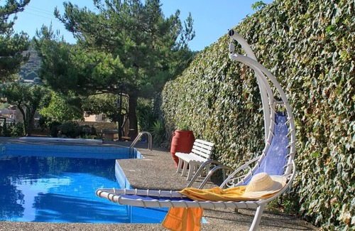 Archanes Villa | Private property with outdoor pool , cosy spaces and beautiful garden