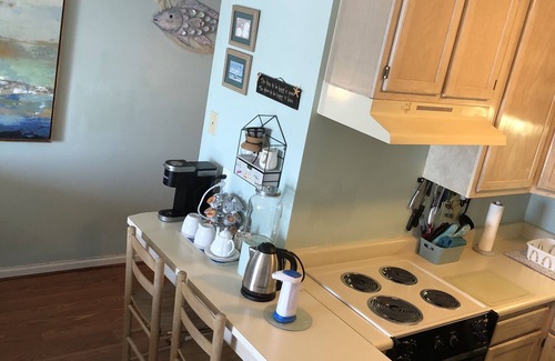 Sneads Ferry Condo | Private Retreat for two with stunning Ocean Front Views
