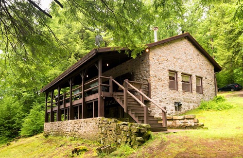Shippenville Cottage | Private Riverfront Solid Stone Cottage on 18 Acres of Forestland on the Clarion