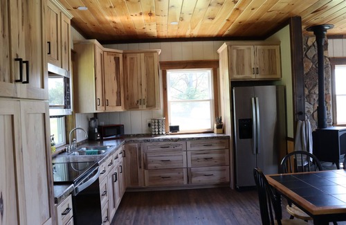 Beaver Dams House | Private, rural and cozy. Pavilion with gorgeous view.