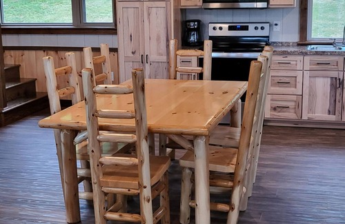 Beaver Dams House | Private, rural and cozy. Pavilion with gorgeous view.
