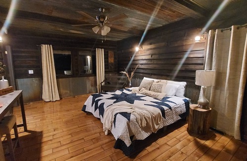 Pineville Other | Private, rustic country home with hot tub, movie theater and a view