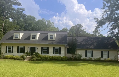 Northport House | Private setting with pool 14 mi from downtown Tuscaloosa / Bryant Denny Stadium
