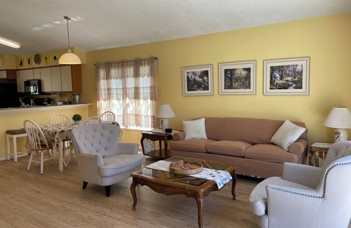 Chatham Park House | Private South Facing Heated Pool & Lakeview~5 Mi From Disney