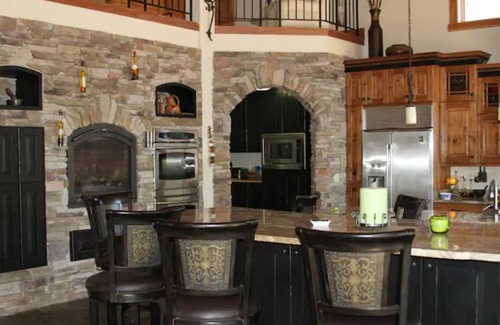 Puposky House | Private, Spacious, 10,000 Sq Ft Custom Built Lake Home w/Lakeside Cabin & 73 ac