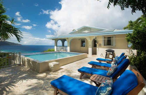 Cane Bay House | Private St. Croix home with sunset views overlooking beautiful Cane Bay