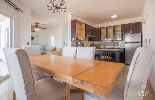 Colina del Sol House | Private Terrace | BBQ | Pool | Walk to Beach