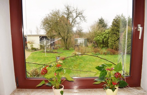 Ladelund Apartment | Private terrace, quiet location, near natural swimming pool, near border