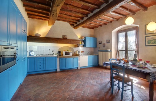 Lucolena Villa | Private Villa with WIFI, private pool, TV, panoramic view, parking, close to Greve In Chianti