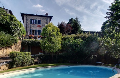 Lucolena Villa | Private Villa with WIFI, private pool, TV, panoramic view, parking, close to Greve In Chianti