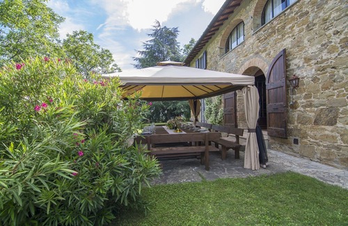 Borgo San Lorenzo Villa | Private Villa with A/C, hot tub, private pool, sauna, WIFI, TV, patio, panoramic view, parking