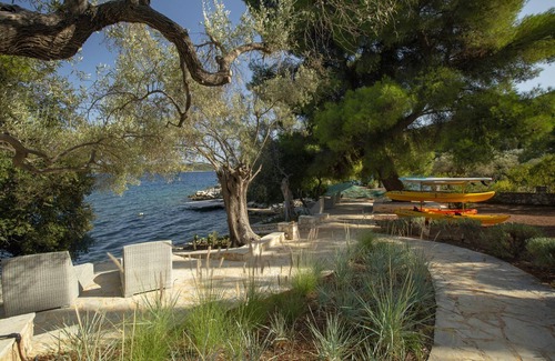 Nidri Villa | Private waterfront villa with pool and two private beaches