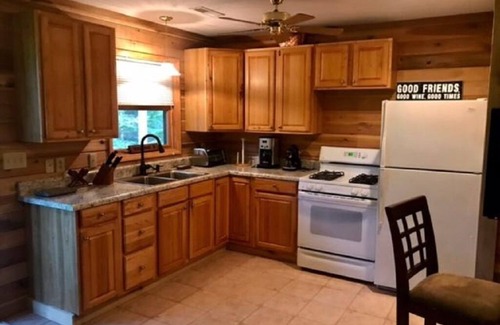 Cullowhee House | Private Wooded Lakefront, Lake Glenville Comfy Cozy Rustic Bungalow w/Dock