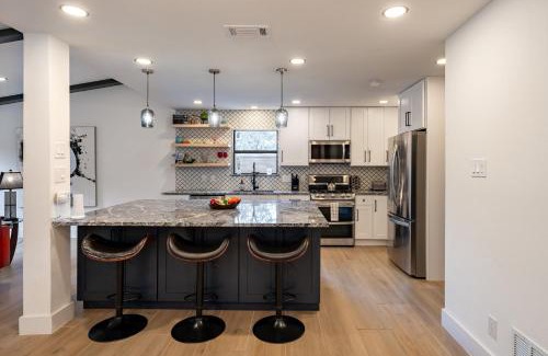 Southampton House | Private Yard w BBQ Games Steps to South Congress Barton Creek Clarksburg